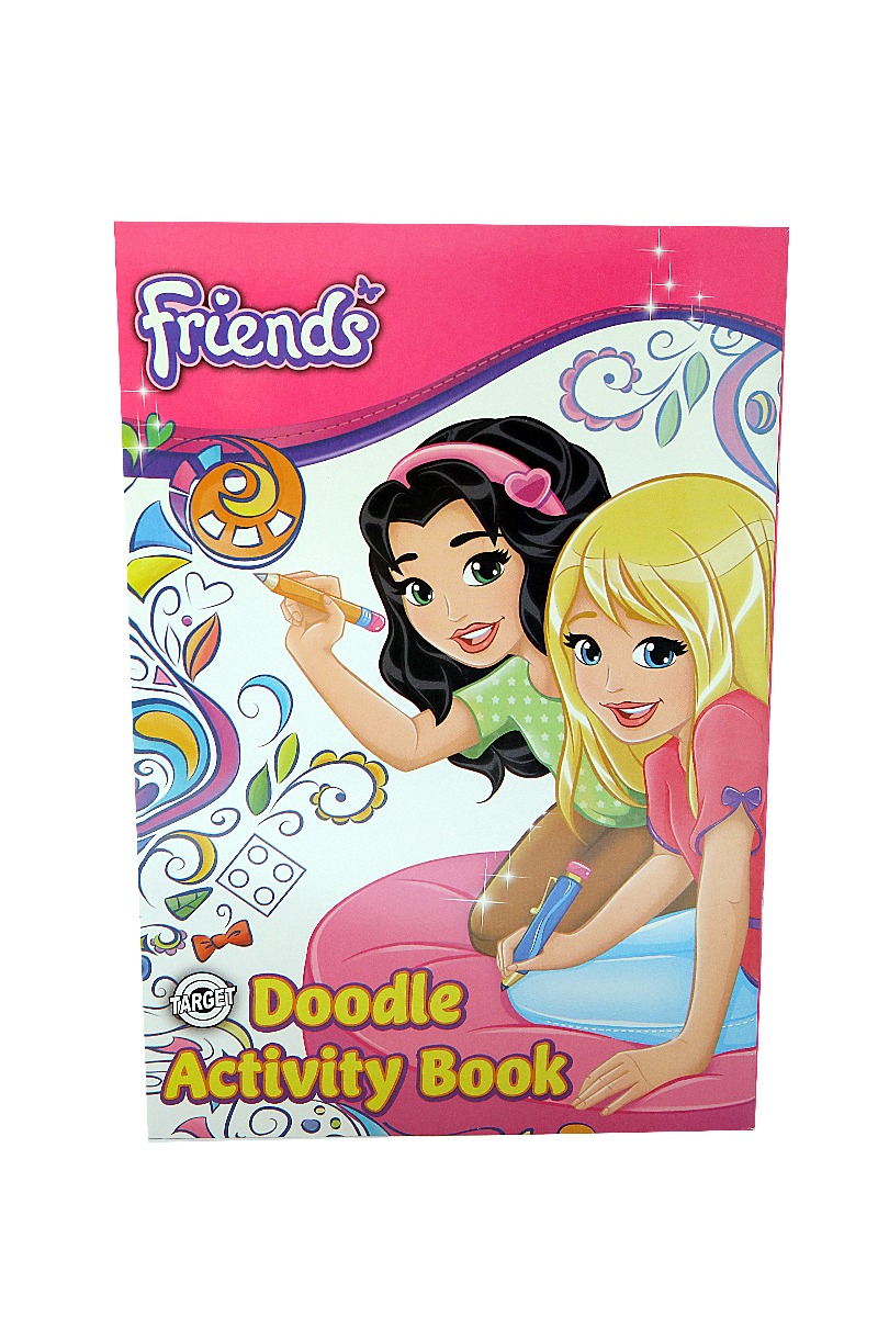 Lined Notebook 60 sheets - friends - A4