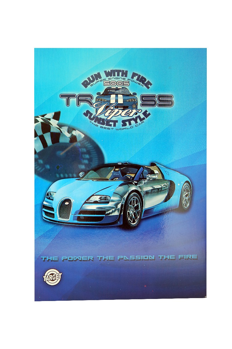 Target Lined Notebook 60 sheets - viper - A4