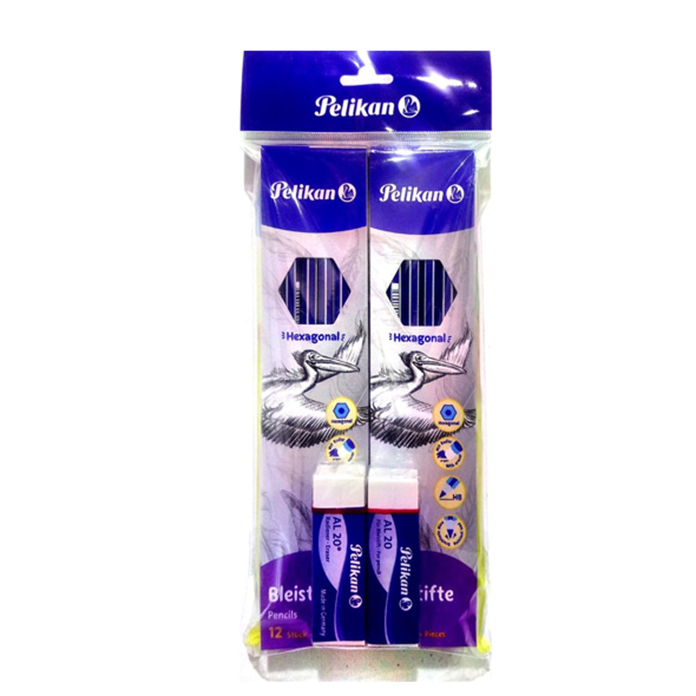 Pelikan School Bundle for Students, 4 Pieces