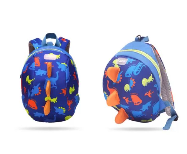 Sunveno Kids Backpack- Dinosaur Blue