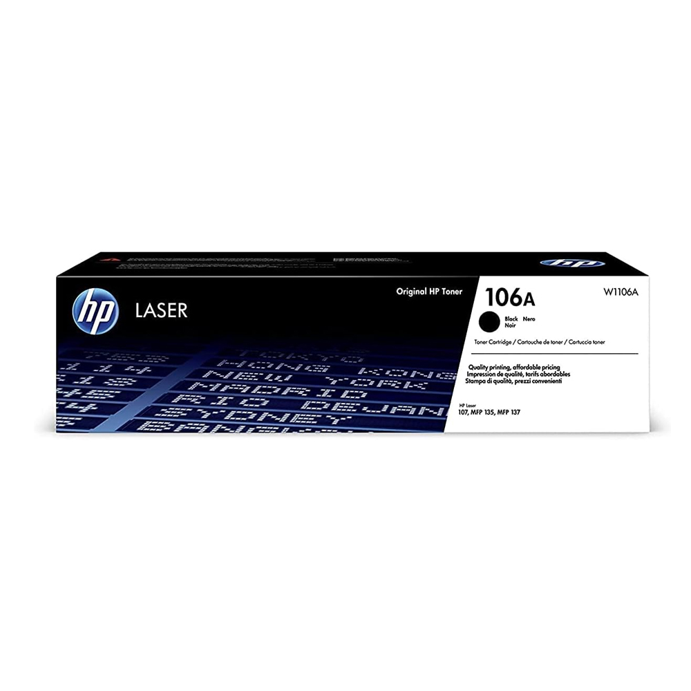 Hp Toner 106 A, Black