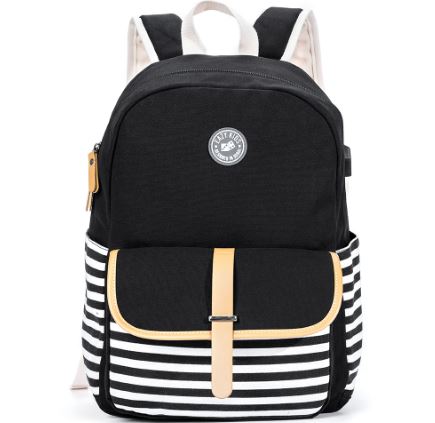 Eazy Kids Classic School Bag-Black