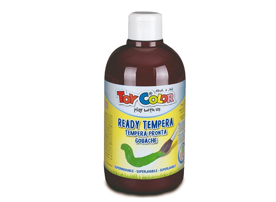 Toy Color superwashable tempera 500 ml - Burnt sienna