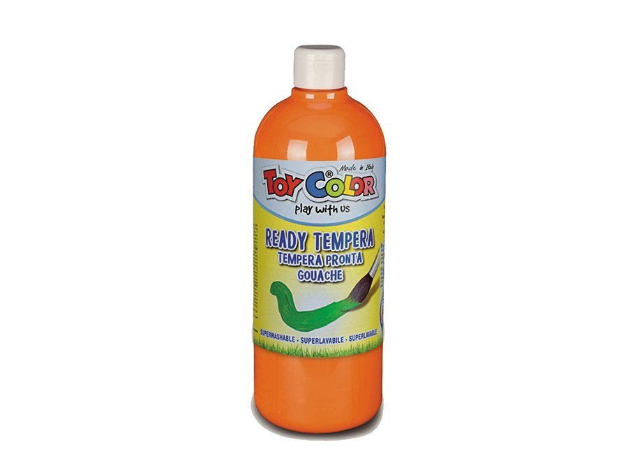 Toy Color superwashable tempera 1000 ml - orange