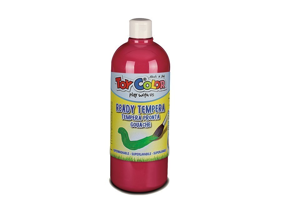 Toy Color superwashable tempera 1000 ml - carmine red