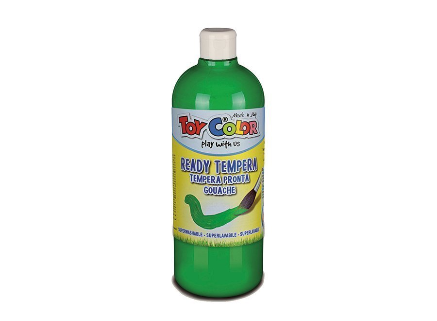 Toy Color superwashable tempera 1000 ml  - Bright green
