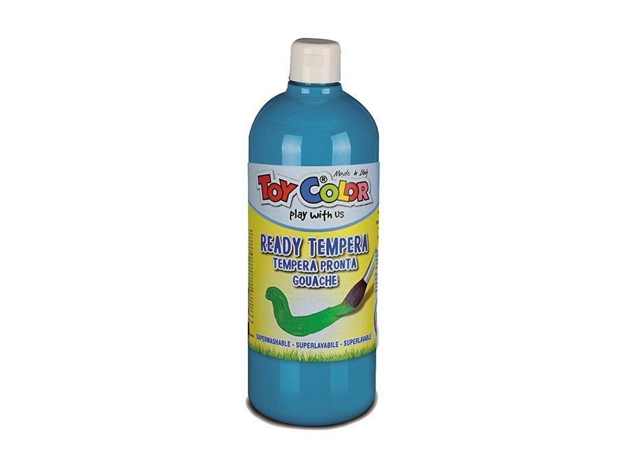Toy Color superwashable tempera 1000 ml  - Cyan Blue