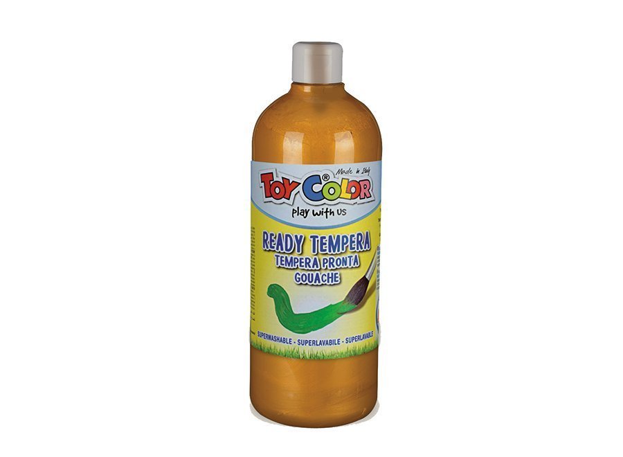 Toy Color superwashable tempera 1000 ml - Metallic Gold