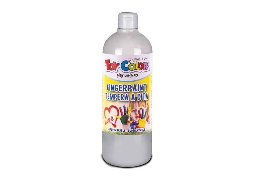 Toy Color superwashable Finger Paint 1000 ml  - White