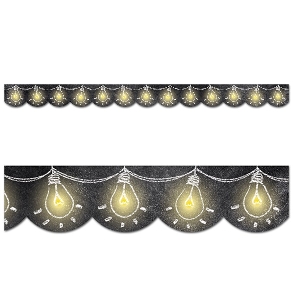 Chalk It Up! Lightbulbs Border CTP-0231