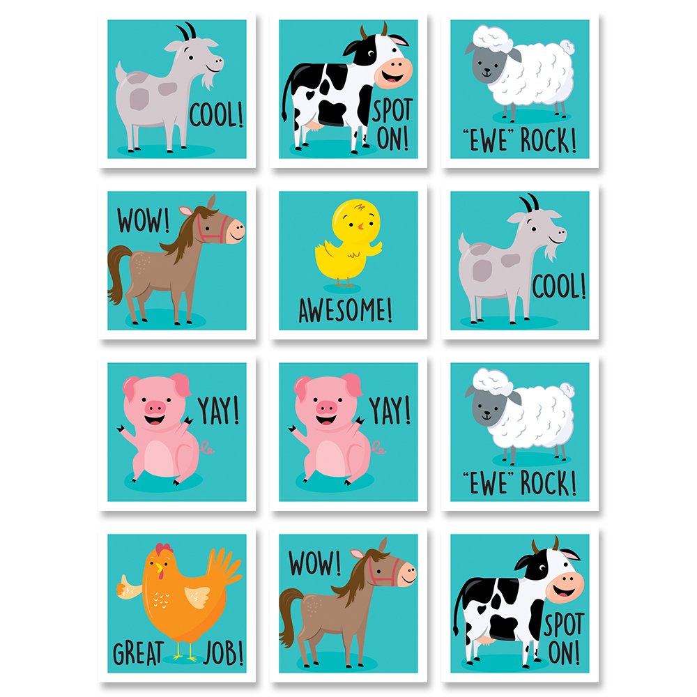 Farm Friends Rewards Stickers CTP-10210