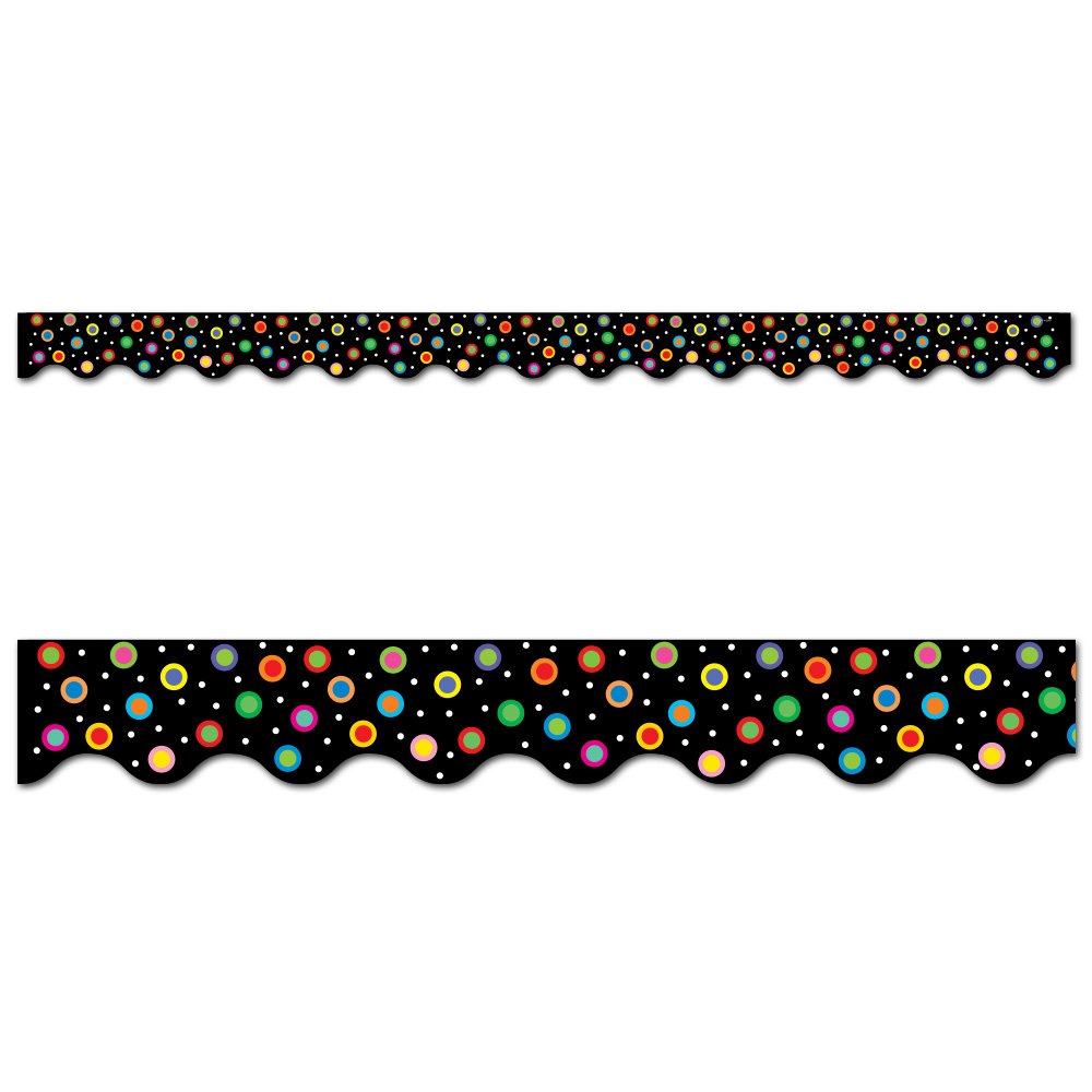 Dots on Black Border CTP-1932