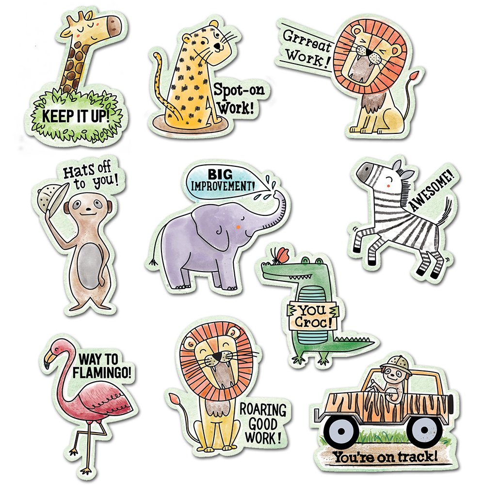 Safari Friends Safari Rewards Stickers CTP-2159