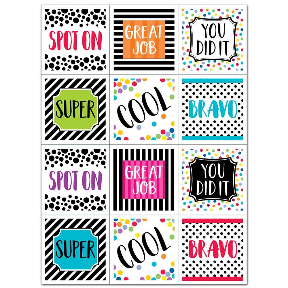 Bold & Bright Rewards Stickers CTP-2160