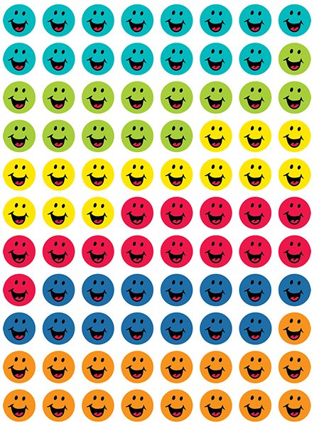 Bright Smiles Hot Spot Stickers CTP-7177