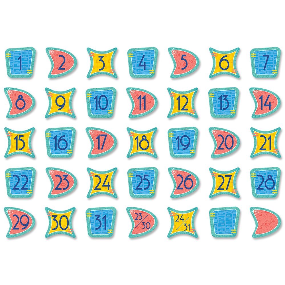 Mid-Century Mod Calendar Days CTP-8233