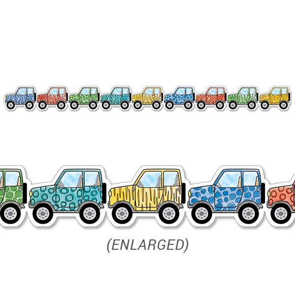 Safari Friends Off-Road Vehicles Border CTP-8340