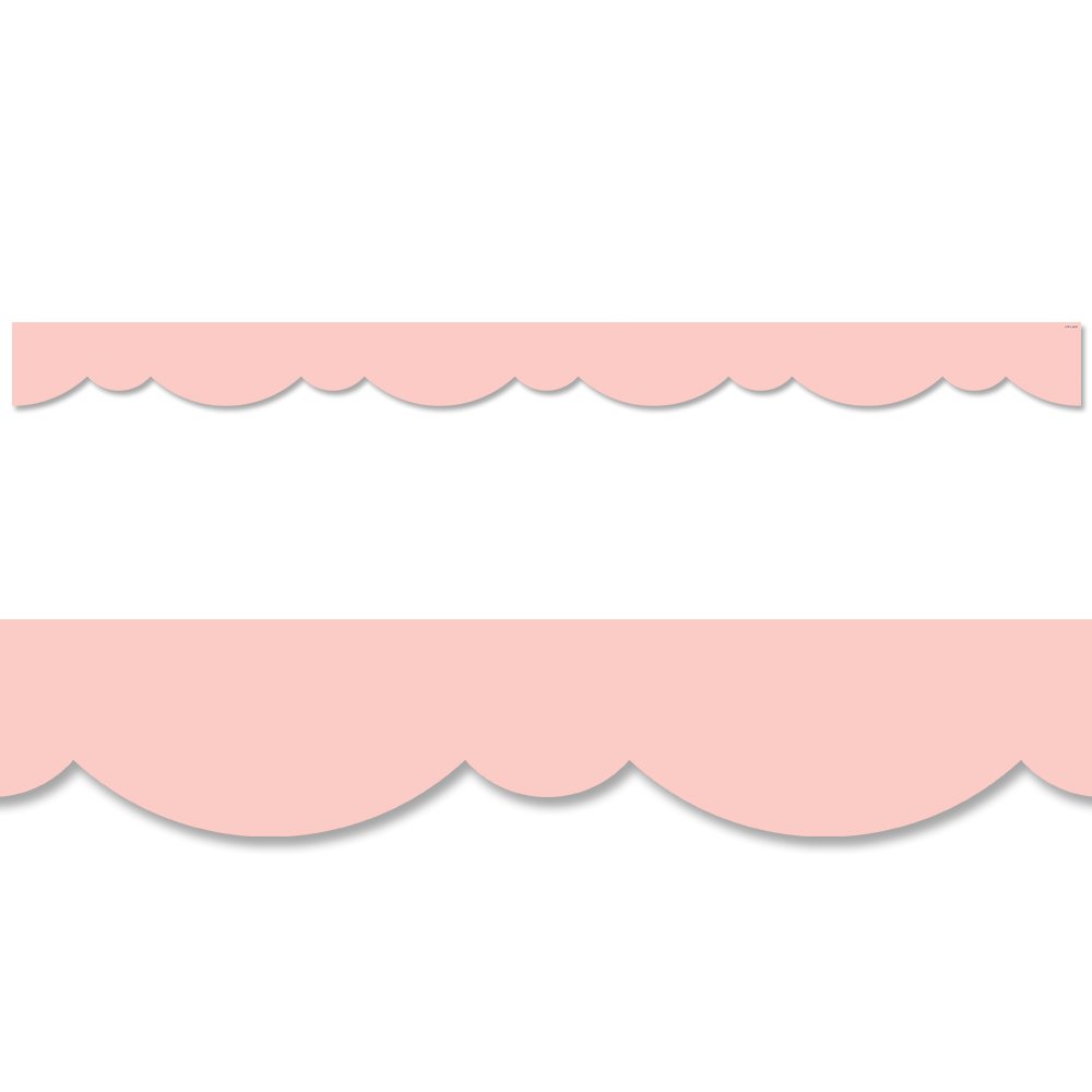 Blush Stylish Scallops Border CTP-8568