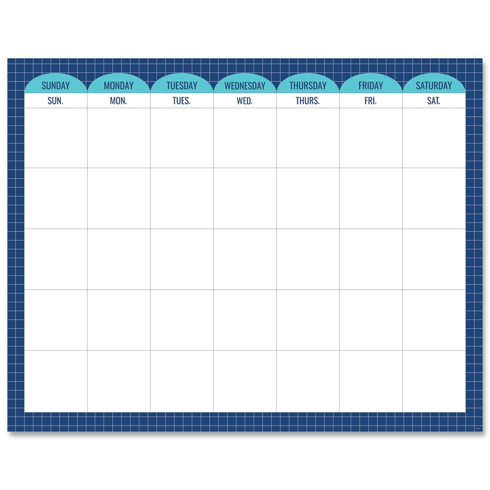 Calm & Cool Calendar Chart CTP-8638