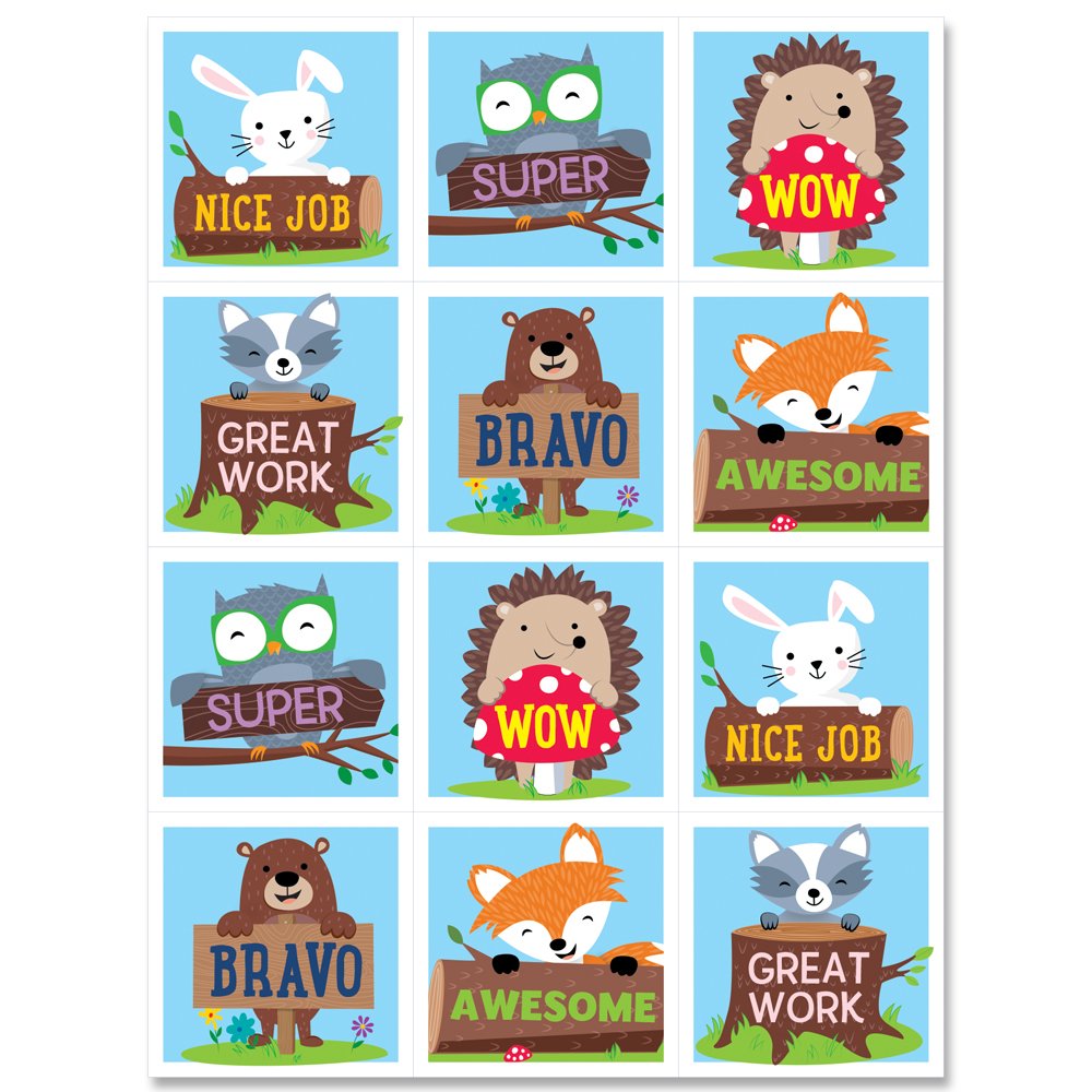 Woodland Friends Rewards Stickers CTP-8753