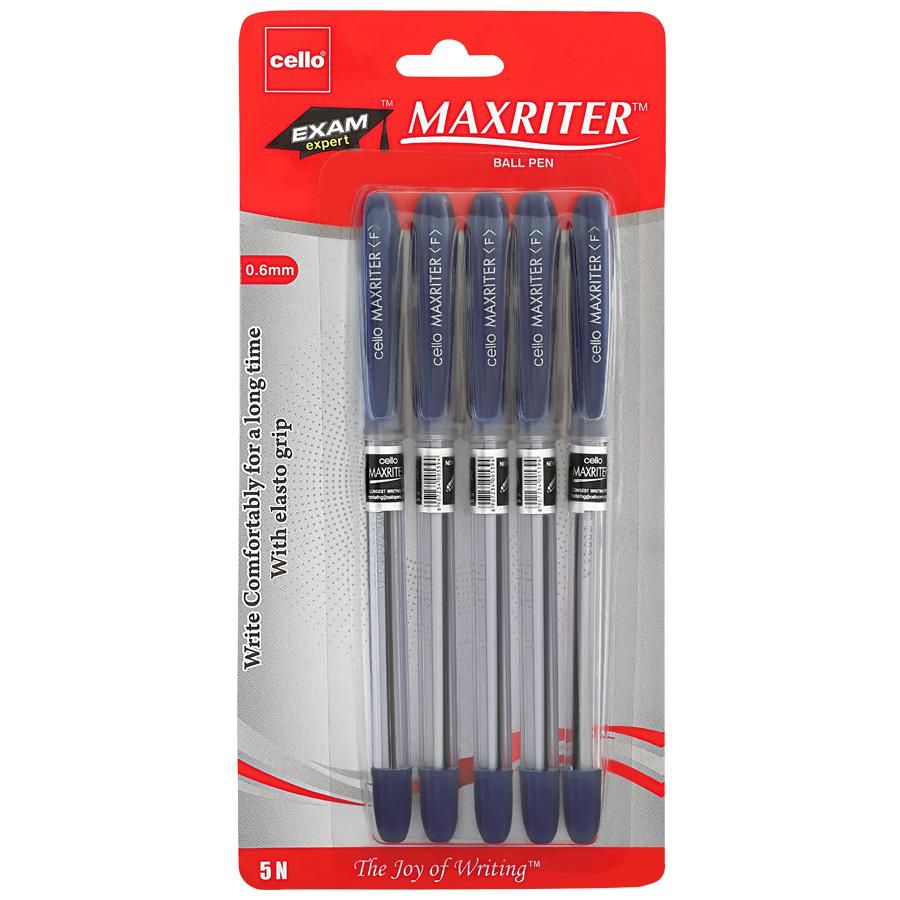 Cello Maxriter 5pcs Blue( Blister)