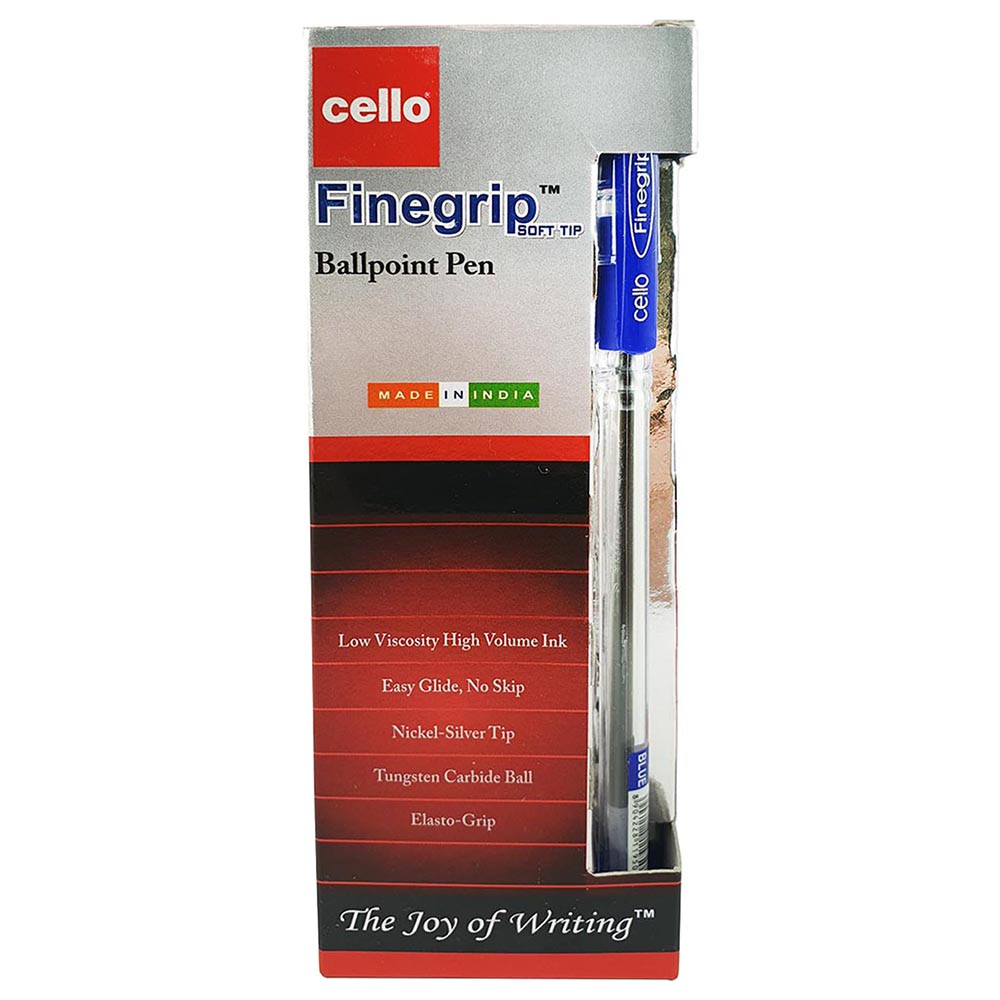 Cello Finegrip 12pcs Blue