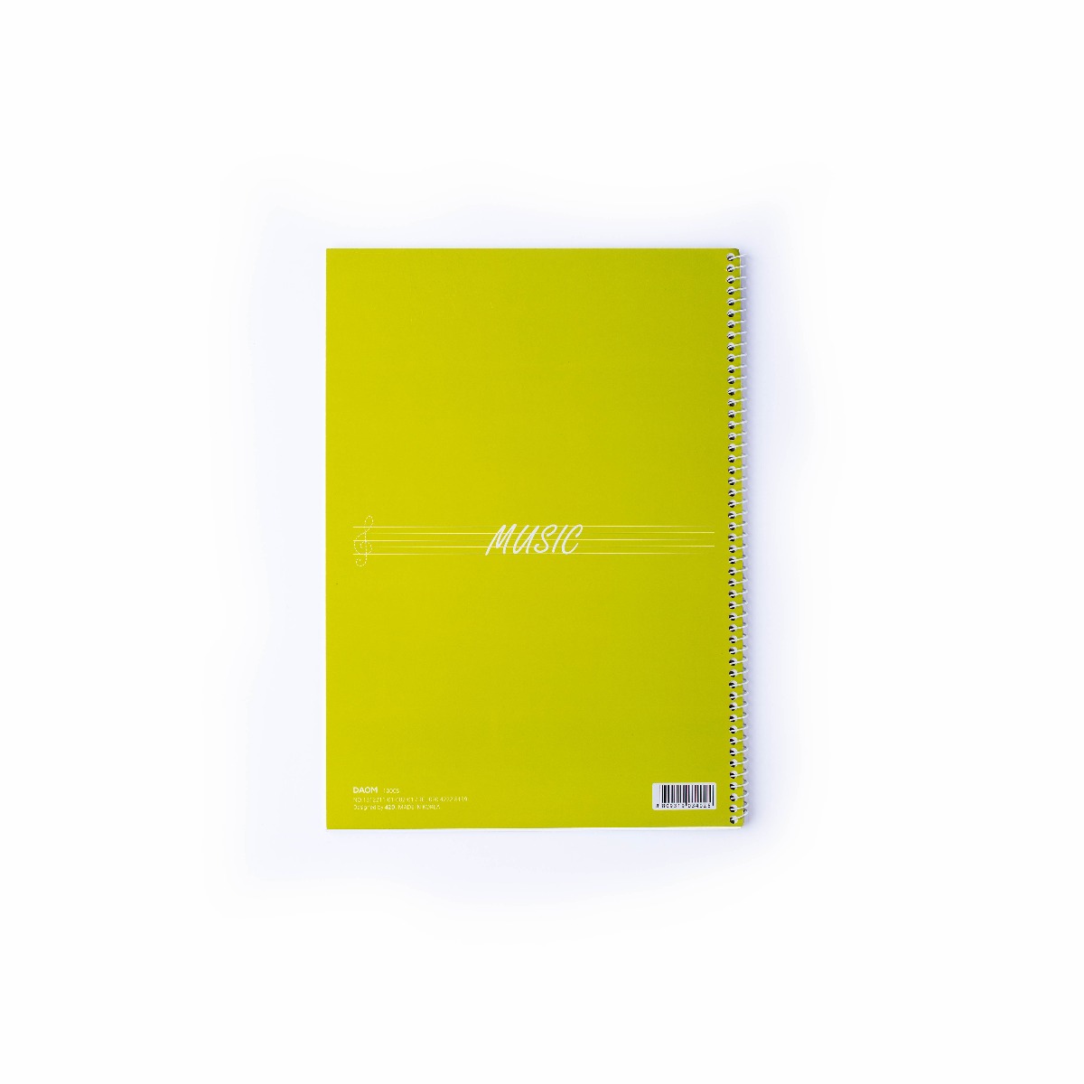 Music Notebook - 9 lines