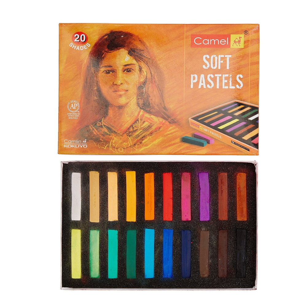 Camel Soft pastels 20Astd Colours 