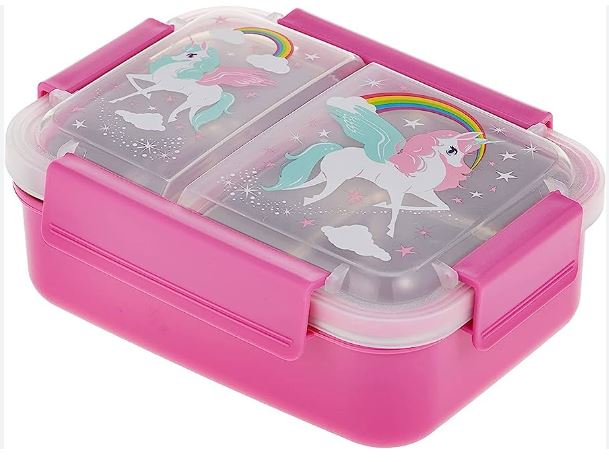 Eazy Kids Steel Bento Insulated Lunch Box - Pink