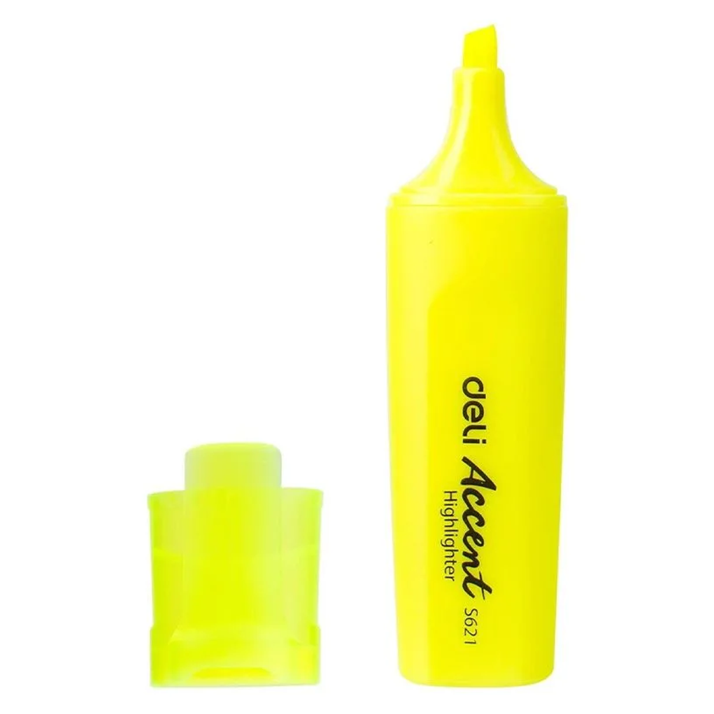 Deli Highlighter Pen Yellow