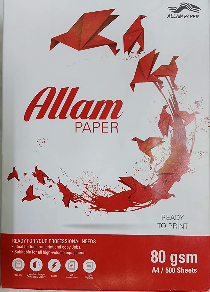 Allam Paper A4 80 Gm