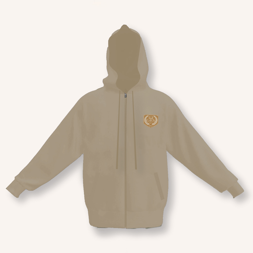 School Sweatshirt Multi-Size, Beige