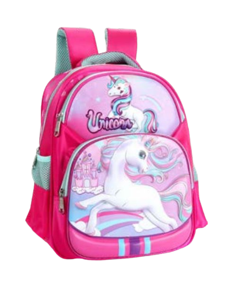Prima Backpack -3 Pocket - For Girls - 14 Inch – Kg