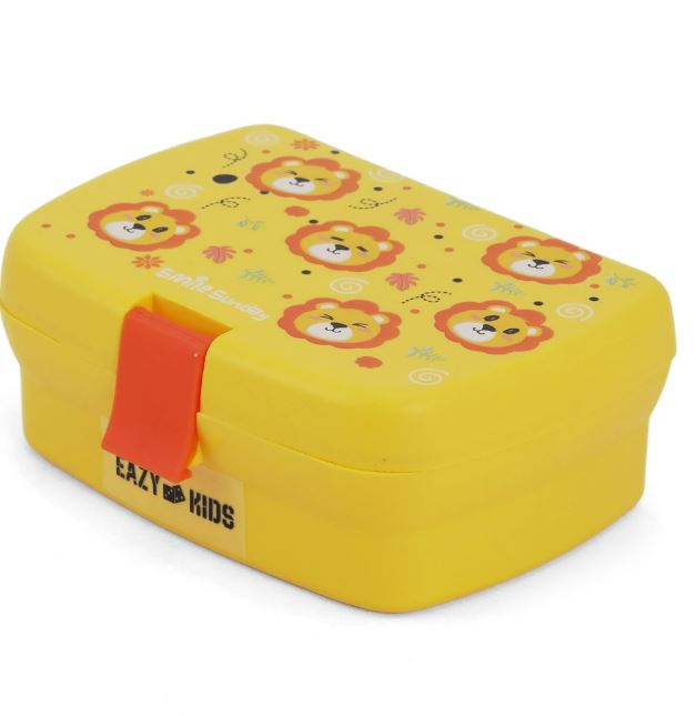 Eazy Kids Bento Lunch Box - Tiger Yellow