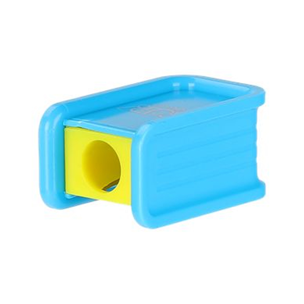 Deli Pencil Sharpener 1-hole, Multicolor