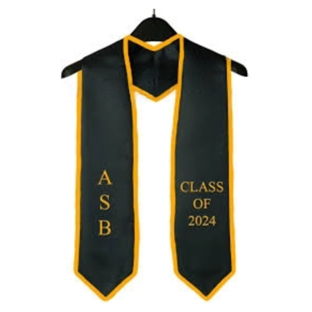 Graduation Ceremony Hood, Black