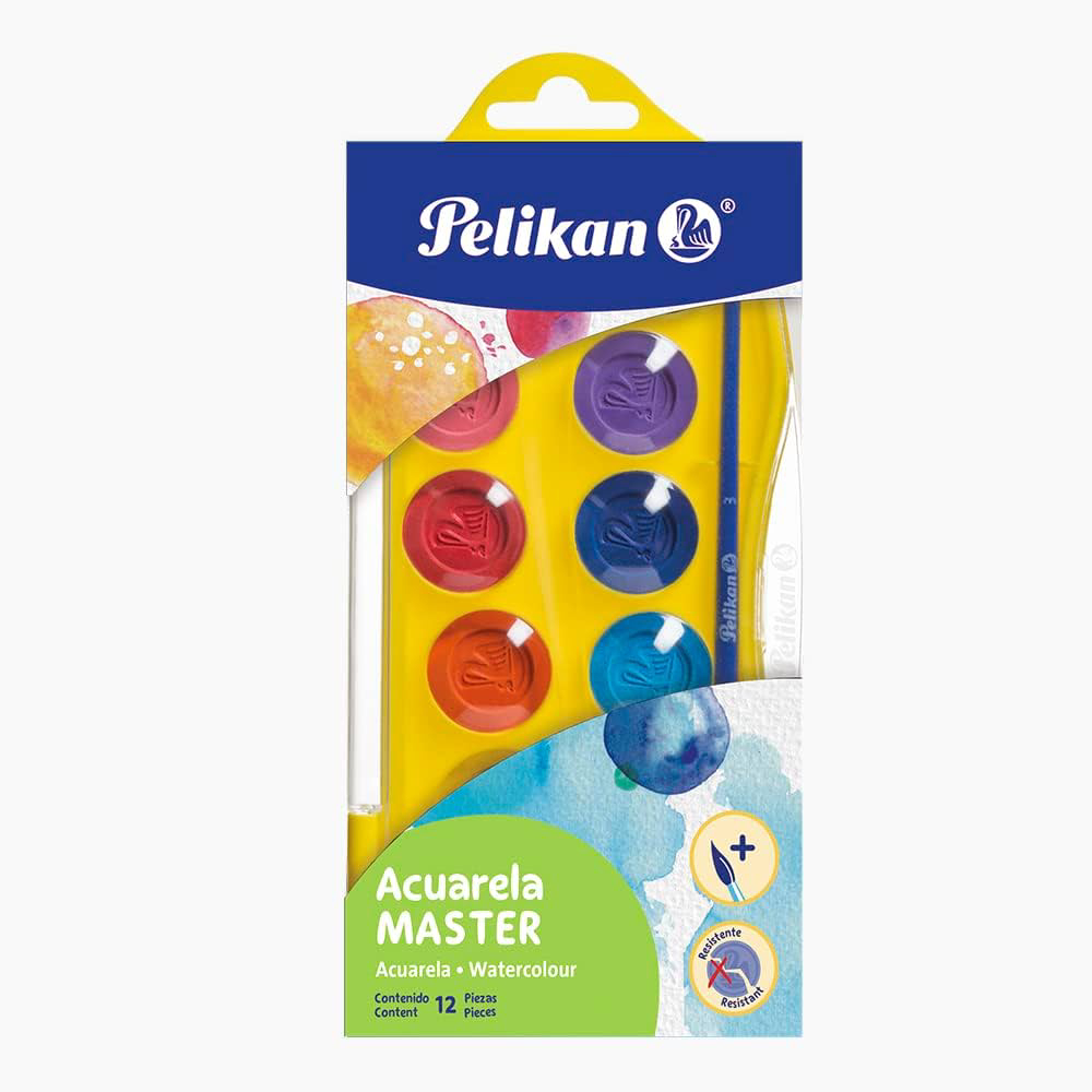 Pelikan Water Color Masters - 12 Colors