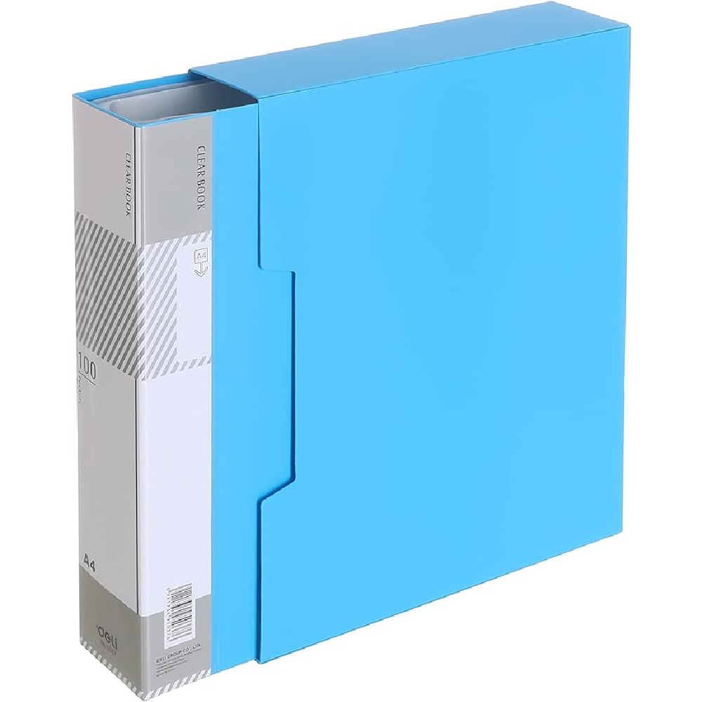 Deli Display Book, A4 Size, 100 Pockets-E5037