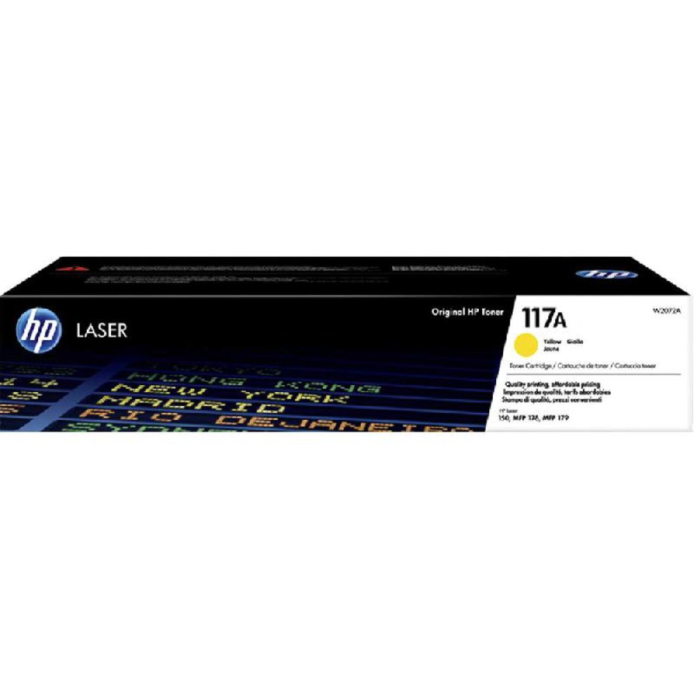 Hp Toner 117A, Yellow