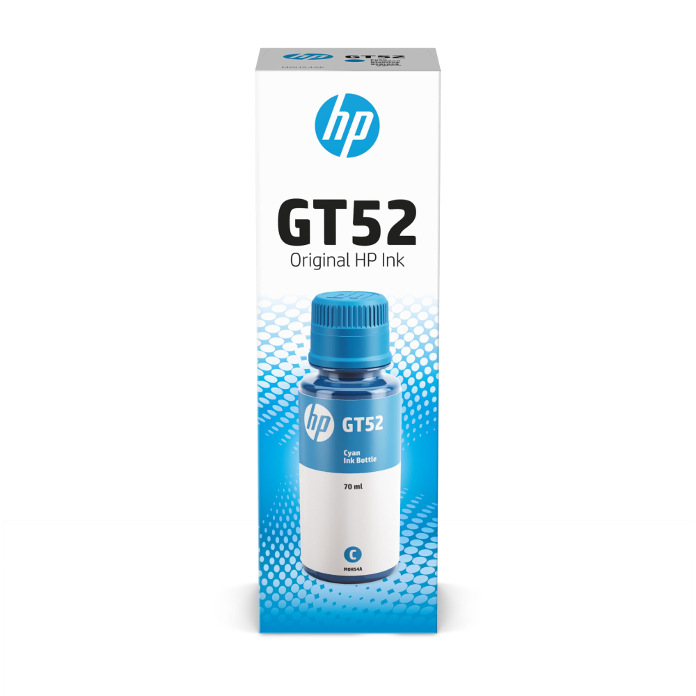 HP Ink Bottle GT52- 70ml, Cyan