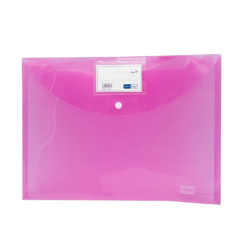 Leeno Envelop LE-6000-17, A4, Pink, 10 pcs