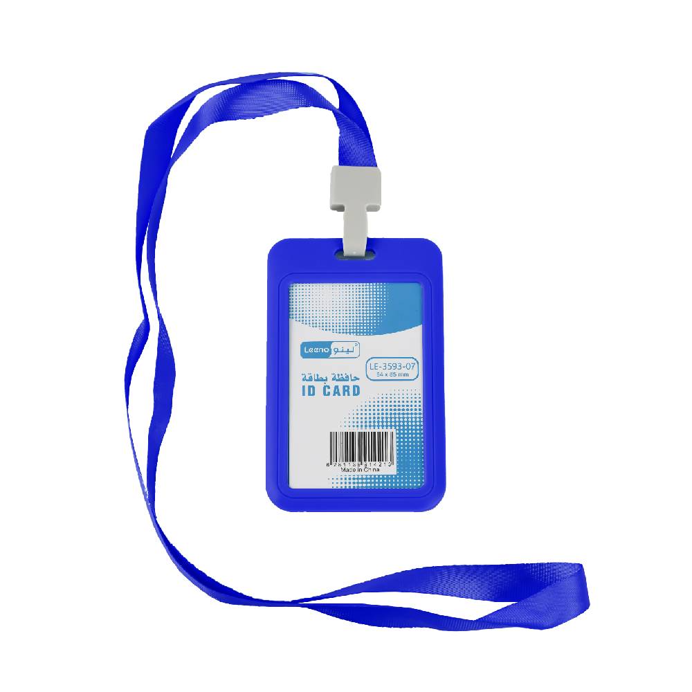 Leeno ID Card Holder LE-36835-08, Blue, 25 pcs