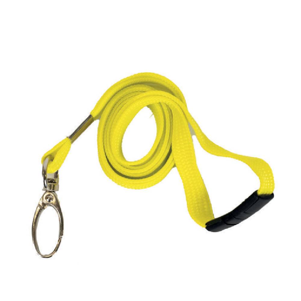 Leeno Lanyard ID Holder With Clips K1084, 50 pcs, Multicolors