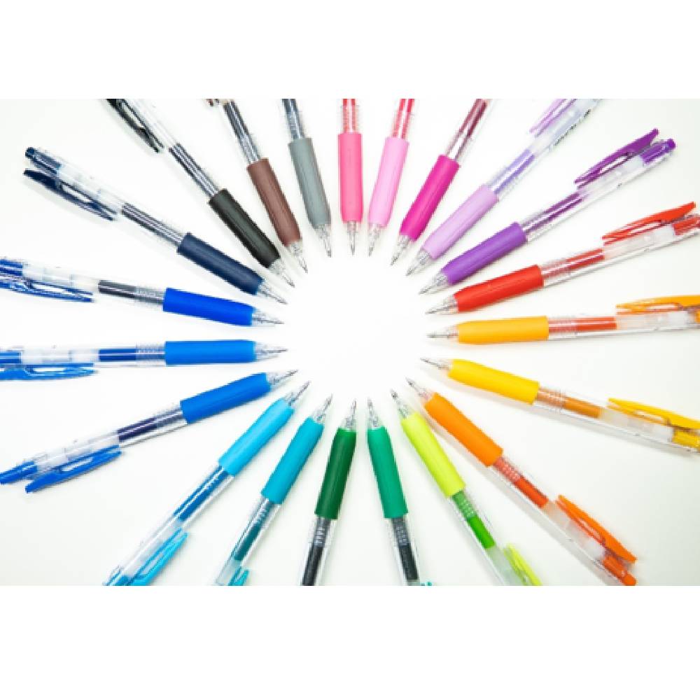 Zebra SA-CLIP Pen 0.5, MultiColor, Pack Of 10 Pcs