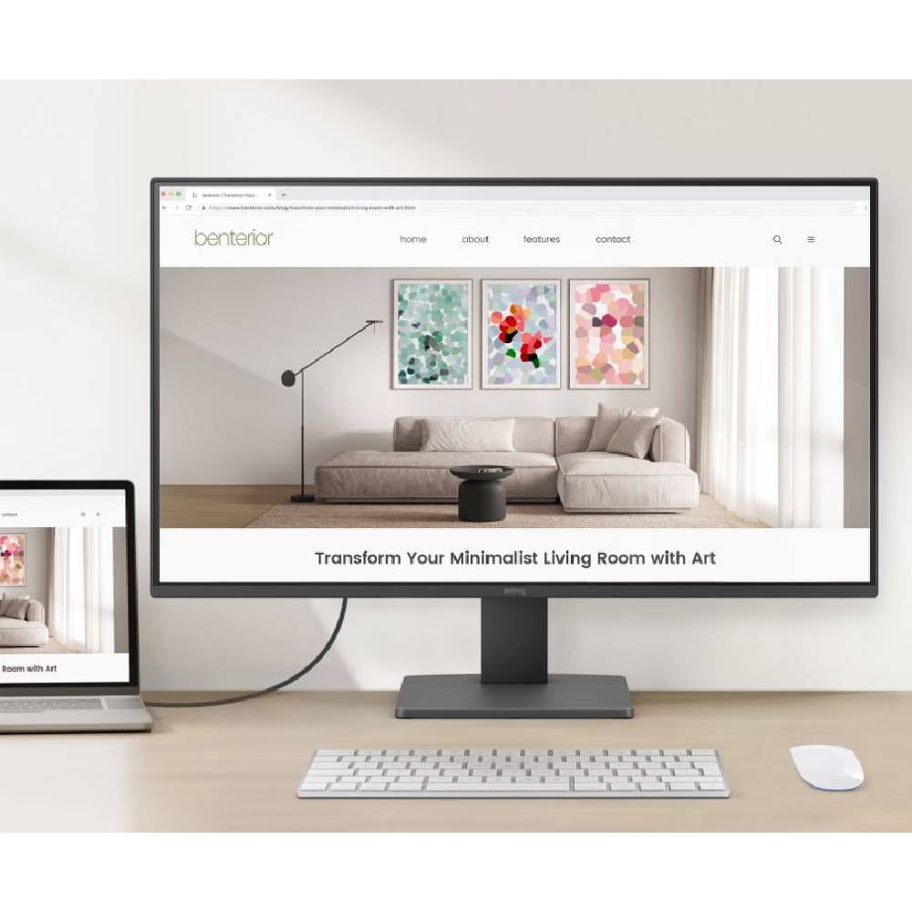 شاشة سطح المكتب BenQ مقاس 27 بوصة، GW2791