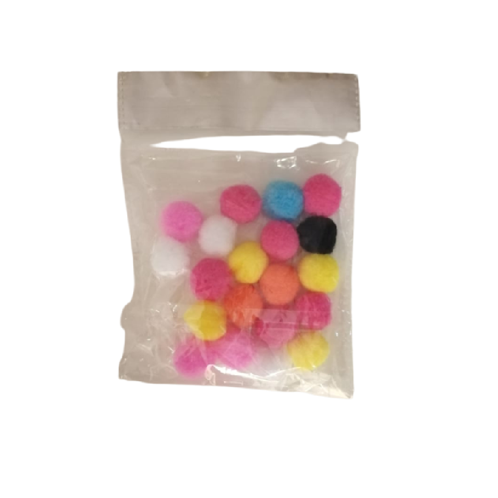 POM POM - Colored Cotton-Packet