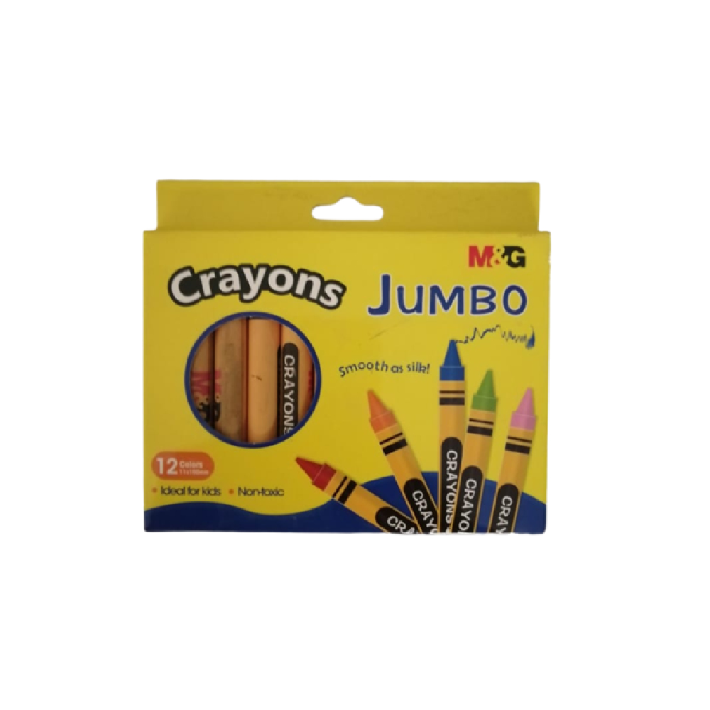 Crayons, 12 colors from M&G