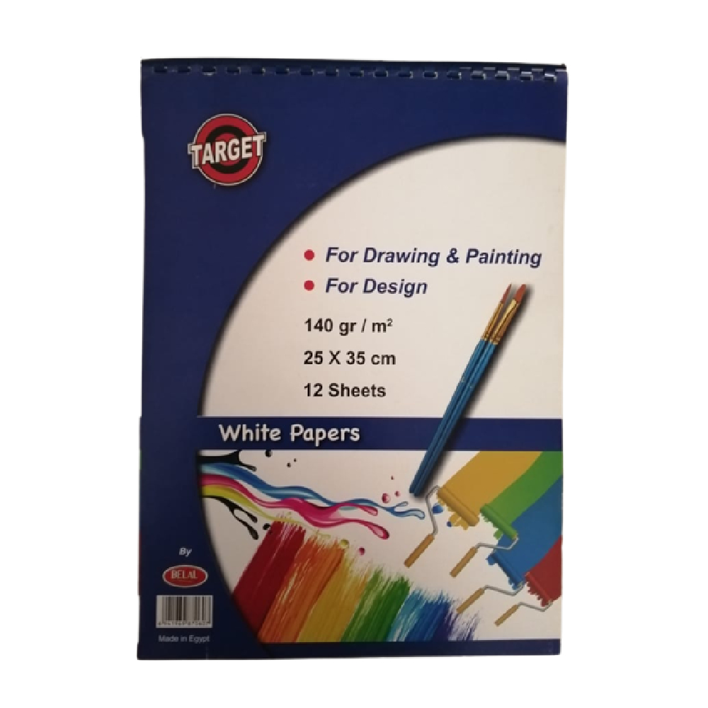 Target White sketch - 140 gr - A4