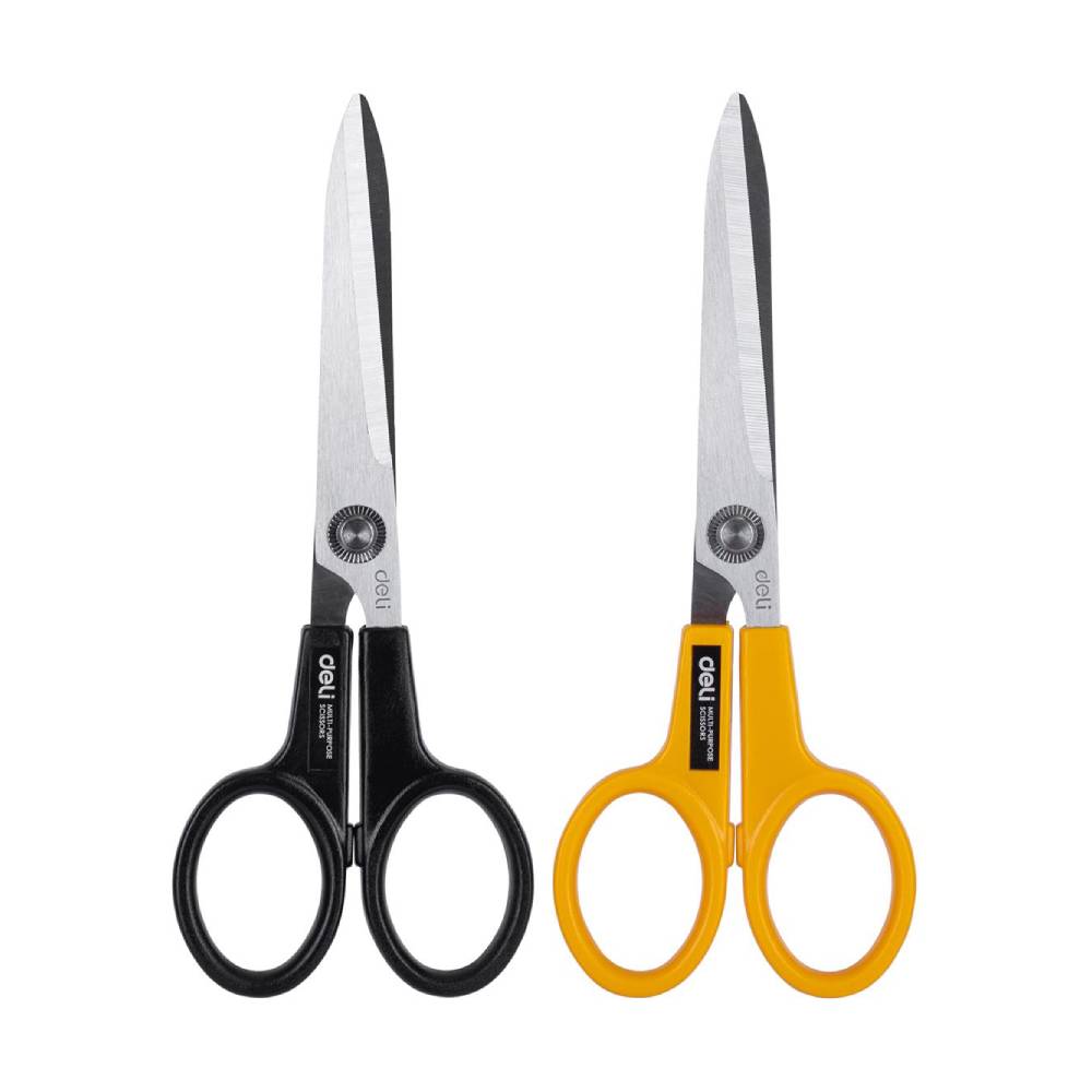 Deli Stainless Steel Scissors 205 mm, E6014