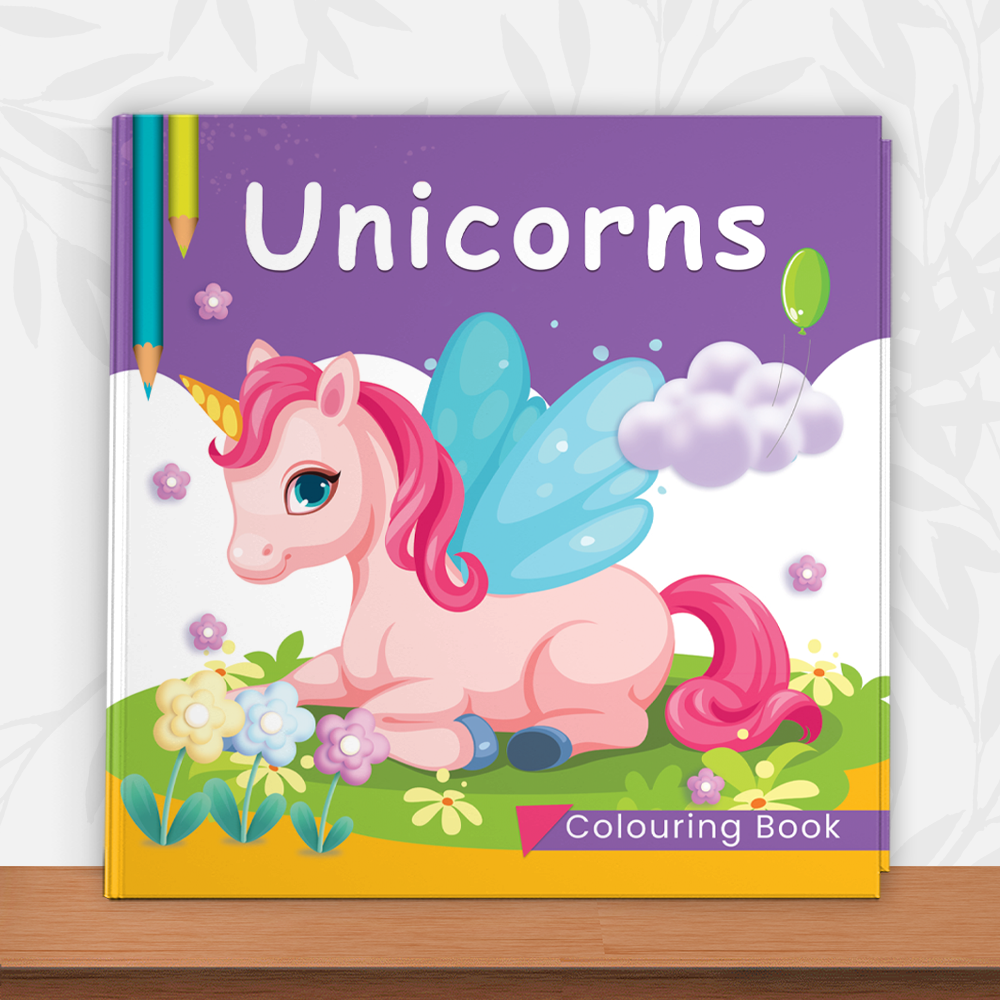 Book Coloring Book: Unicorn
